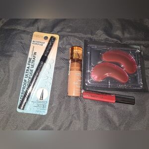 Physicians Formula Waterproof Black Eyeliner and Red Lip Gloss Set